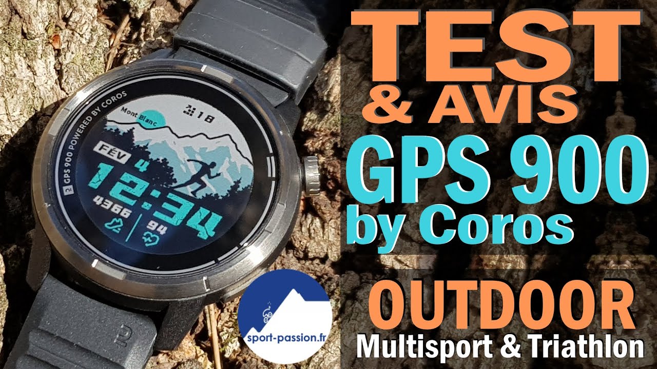 Test GPS 900 by Coros (Kiprun), montre GPS outdoor : avis, ce qu'il faut savoir