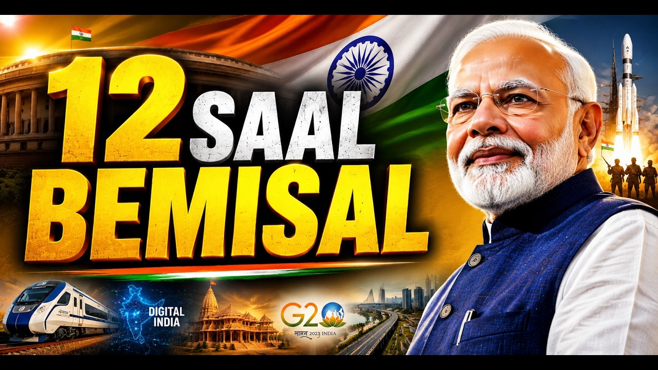 PM Modi's 12 Saal Bemisal | Historic Day for India: PM Modi Becomes Longest-Serving Elected PM