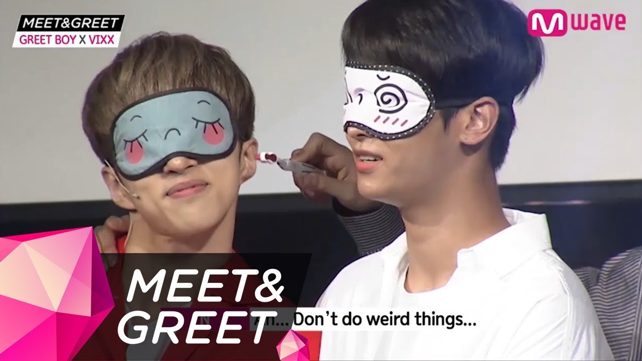 [MEET&GREET] VIXX playing Tactual sense Test game