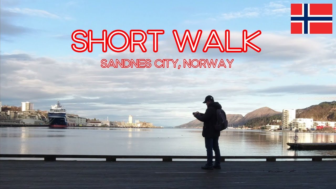 SANDNES CITY, NORWAY - SHORT WALK