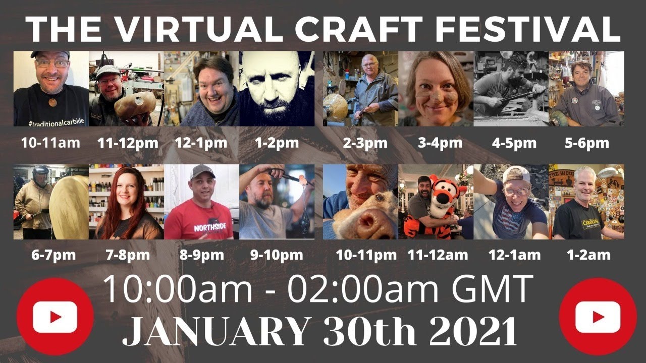 Virtual Craft Festival, January 30th 2021