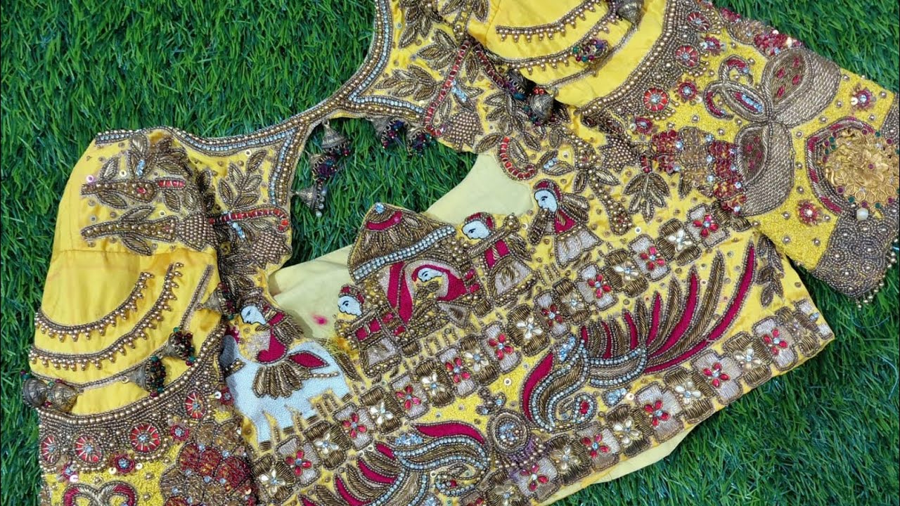 Rs 599🔥 aari work bridal blouse lovely Tailor sowcarpet 