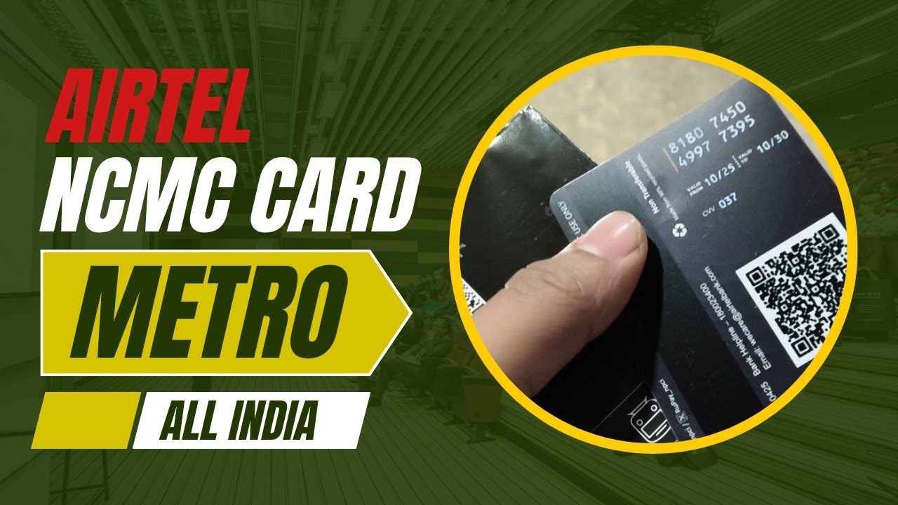 Delhi Metro Card At just 50 Rupees | Metro Card Delhi | Airtel Ncmc Card | Delhi Metro Guide||
