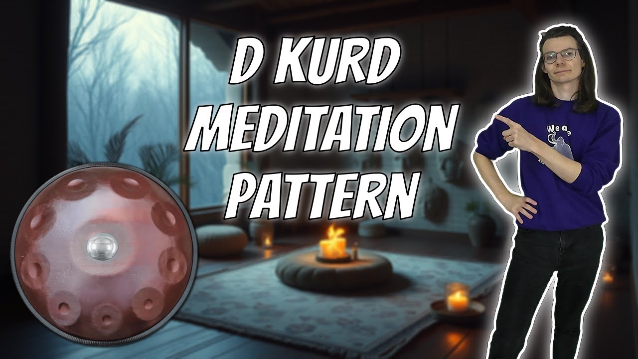 🌿🕉️ Calm & Flow – D Kurd Handpan Meditation