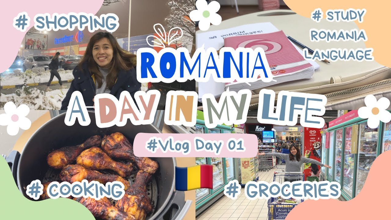 HIDUP JAUH DARI INDONESIA TINGGAL DI ROMANIA 🇹🇩 || BELANJA BULANAN MURAH ? || STUDY || GROCERY