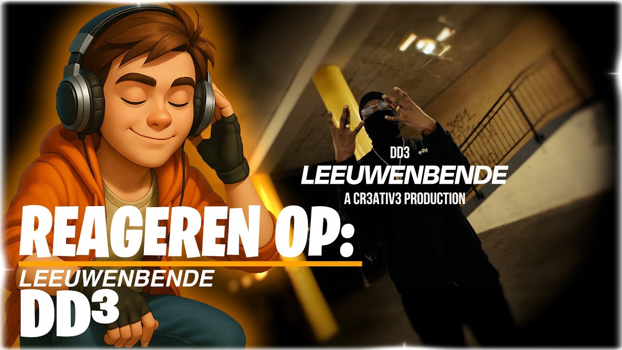 Reageren op: DD3 - Leeuwenbende (Official Music Video)