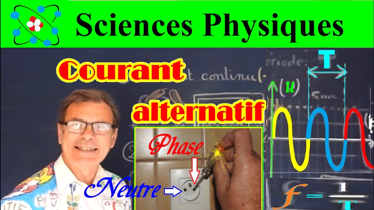 Sciences Physique sur le courant électrique alternatif