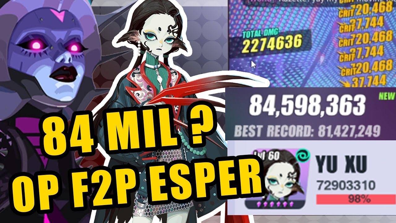 THIS F2P EPIC ESPER BROKE SONICA !!! 84M SONICA TEAM SHOWCASE | JING WEI R6 SHOWCASE | DISLYTE