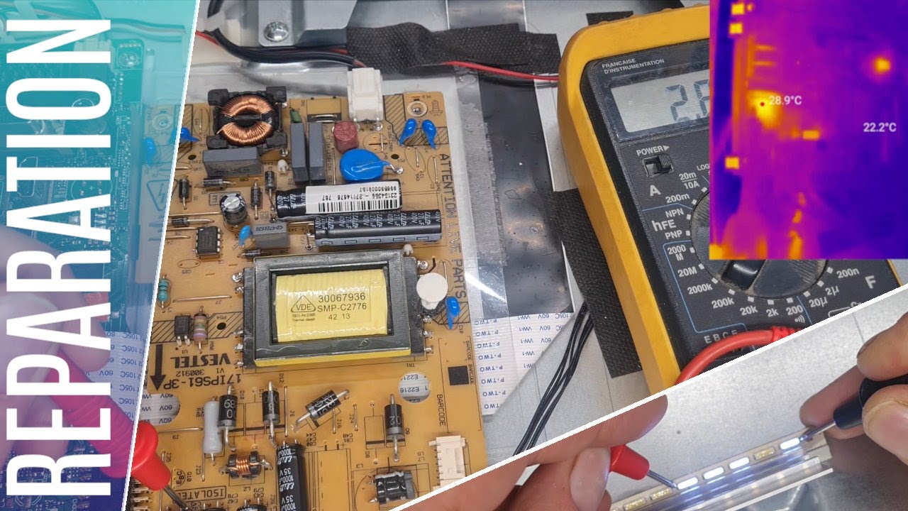 #43 Télé problème électronique et logiciel (firmware)
