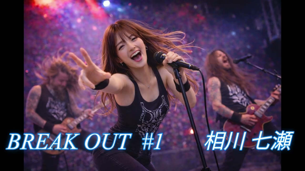 相川 七瀬　“  BREAK OUT  “　｜Hard Rock.D  (Female Vocal) ver.  　AICO