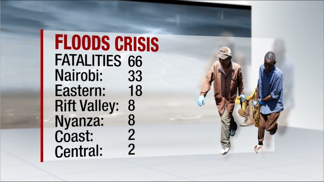 Kenya Flood Disaster: 66 dead as heavy rains wreak havoc in Nairobi