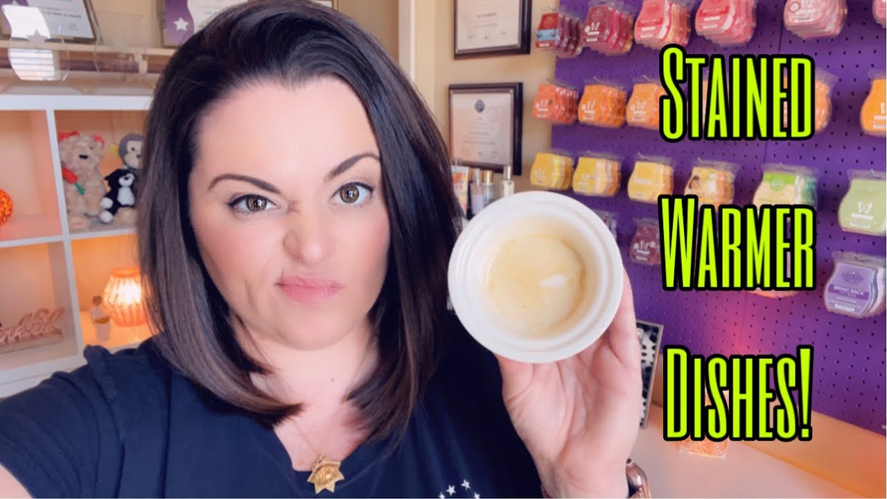 How To Clean Stained Warmer Dishes
