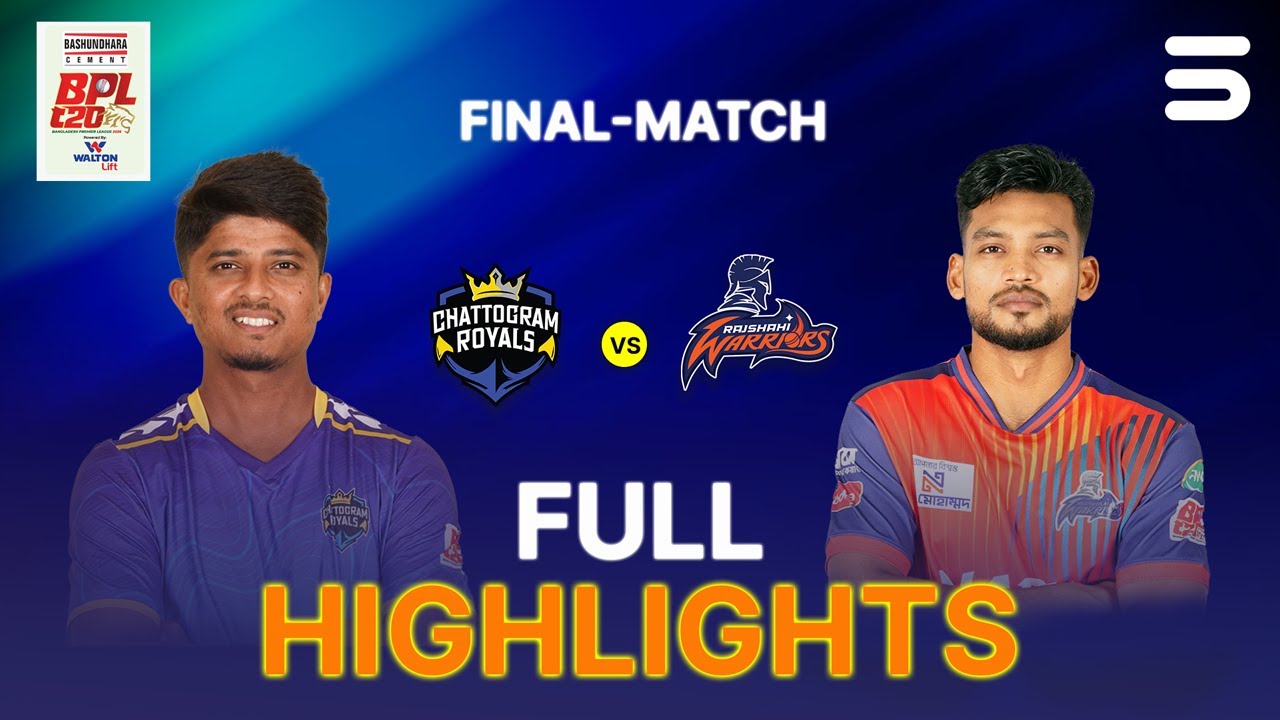 Full Highlights | Chattogram vs Rajshahi | Match 34 | FINAL | BPL 2026 | M3Z1K