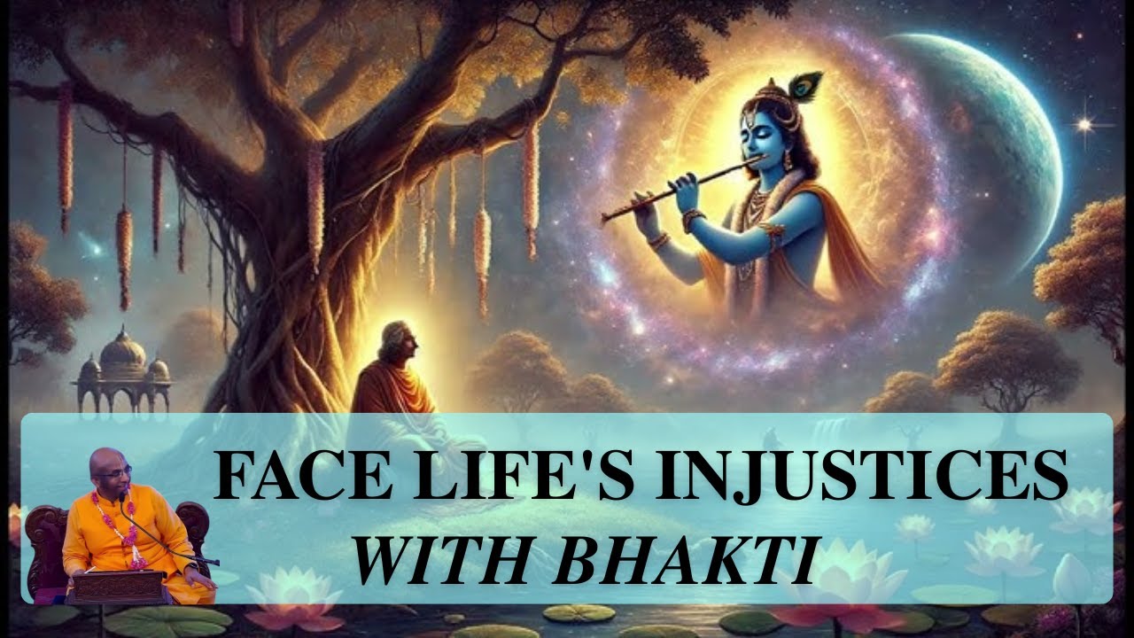 Face life's injustices with bhakti, Chowpatty, Chaitanya Charan
