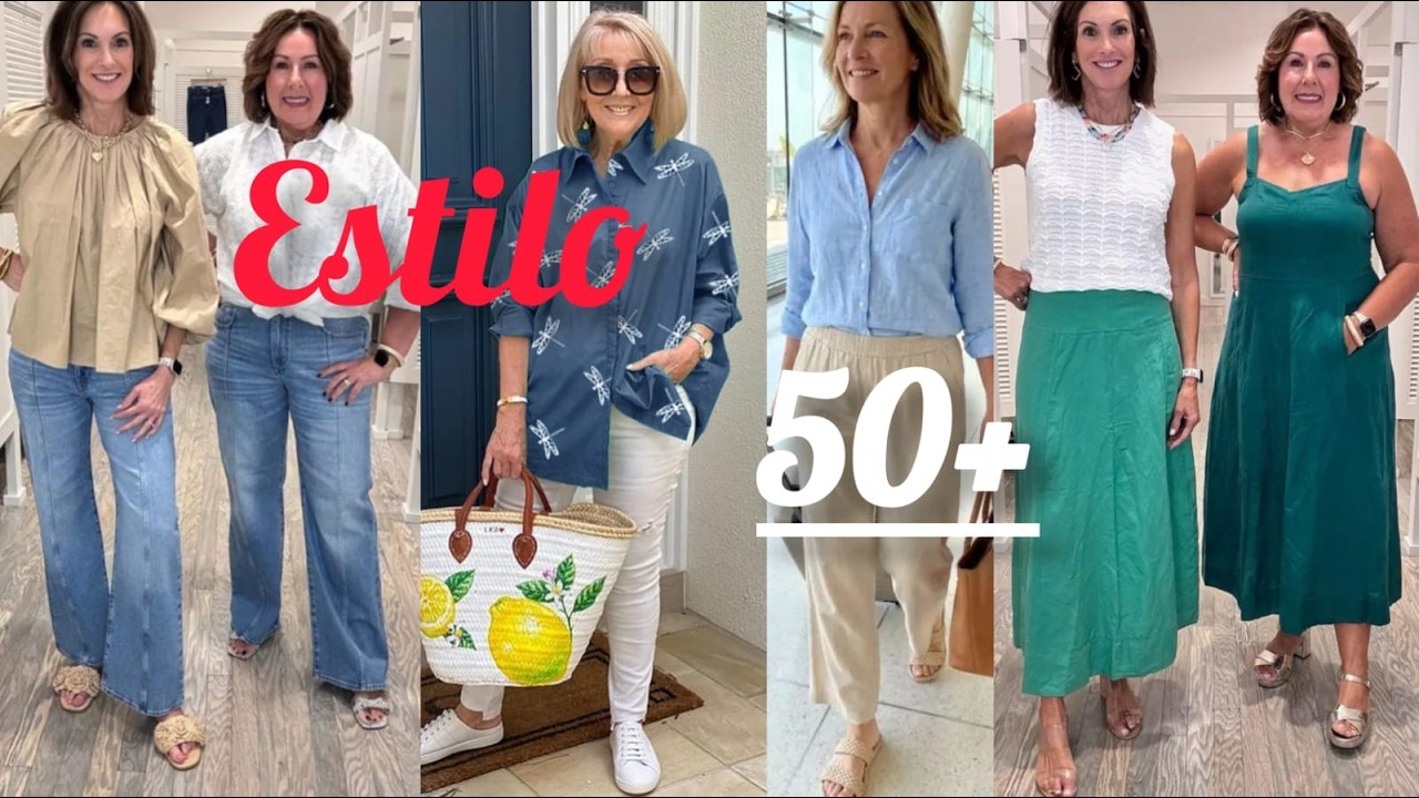 MODA 2026 para señoras ✅ estilo casual que FAVORECE a las mujeres maduras 😍