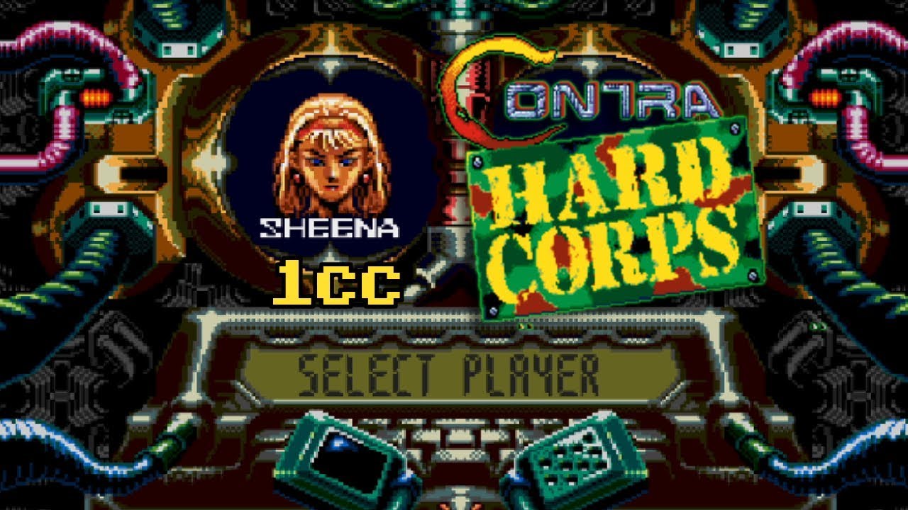 Contra : Hard Corps - 1cc NoDeath/NoMiss Sheena