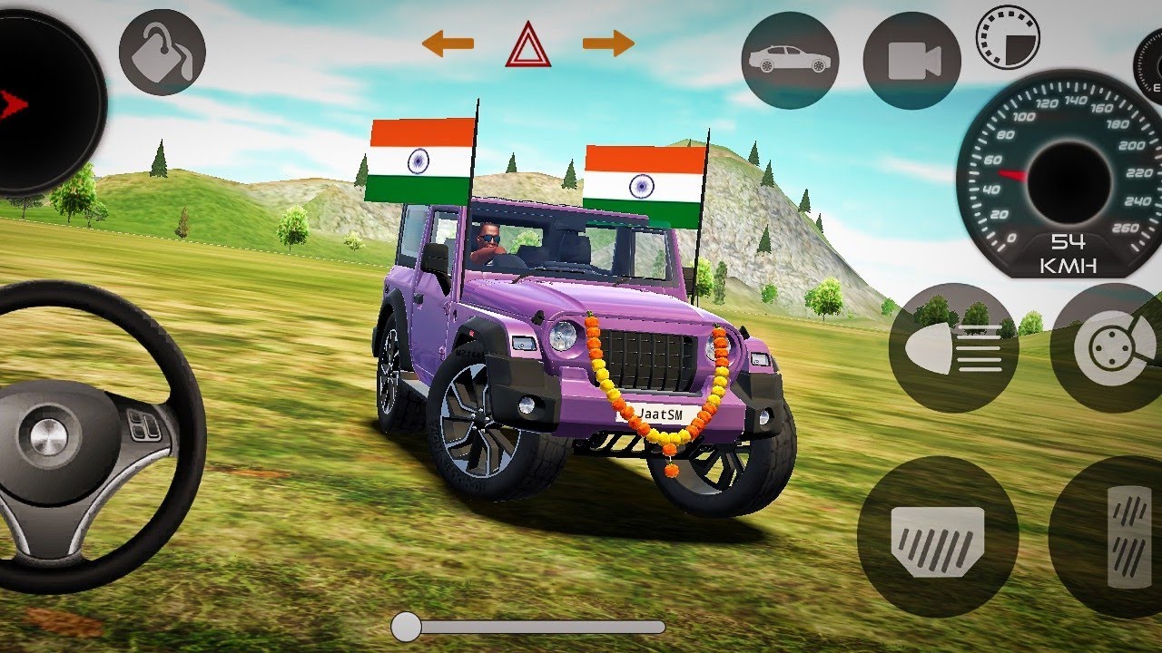 Modified Mahindra Thar😈Games:Indian Red Thar (Gadi Wala Games) Car Game Android Game - #2026