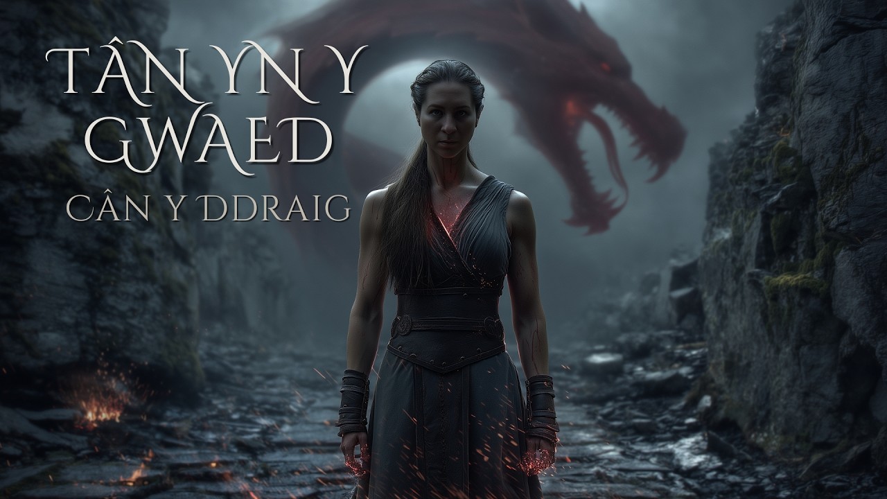 Tân yn y Gwaed | Welsh Battle Folk Song | Cân y Ddraig