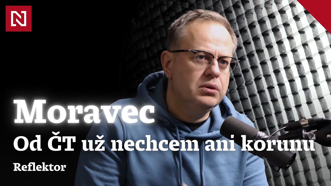 Moravec: Od ČT už nechcem ani korunu