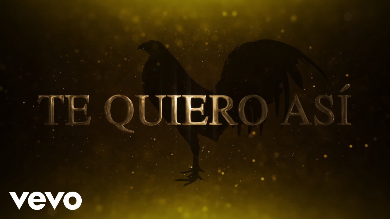 Valent&iacute;n Elizalde - Te Quiero As&iacute; (LETRA)