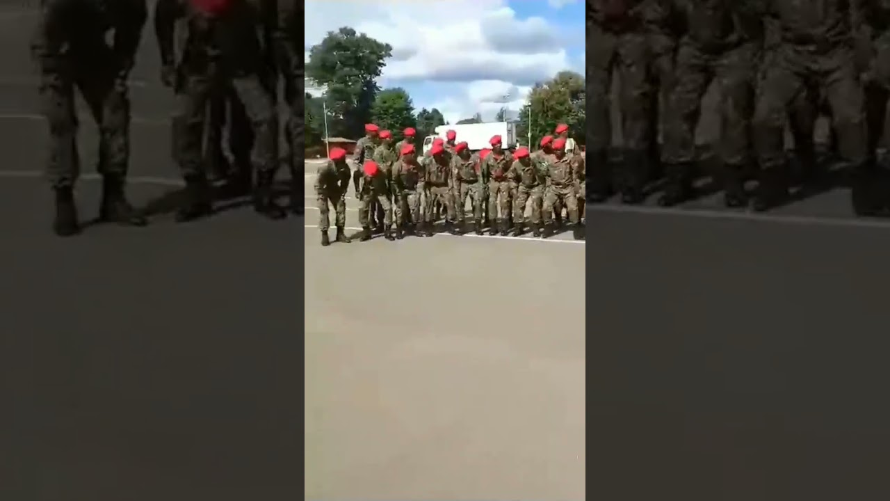 Zambia army the confidence can tell best army in Africa