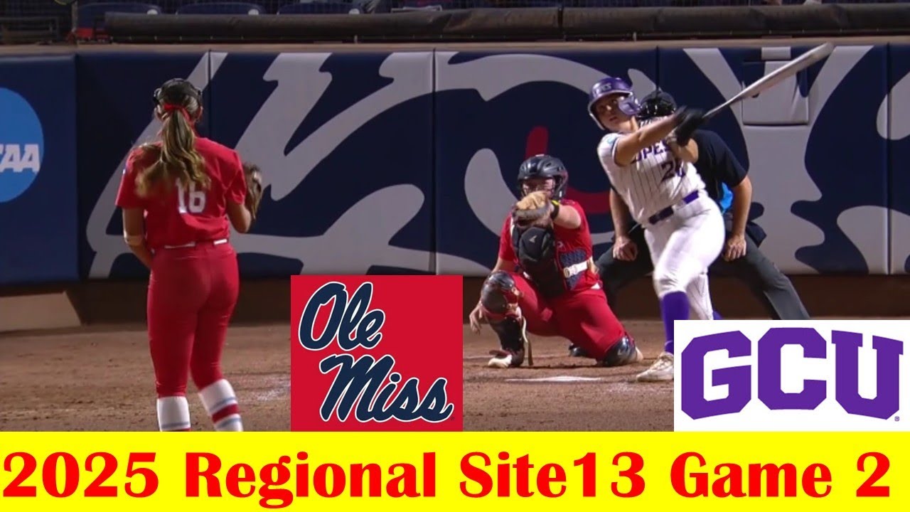 Grand Canyon vs Ole Miss Softball Highlights, 2025 NCAA Super Regional Site 13 Game 2