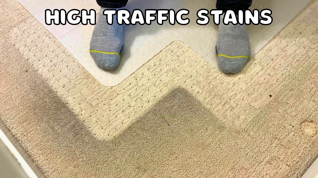 How to Remove High Traffic Stains From Carpet