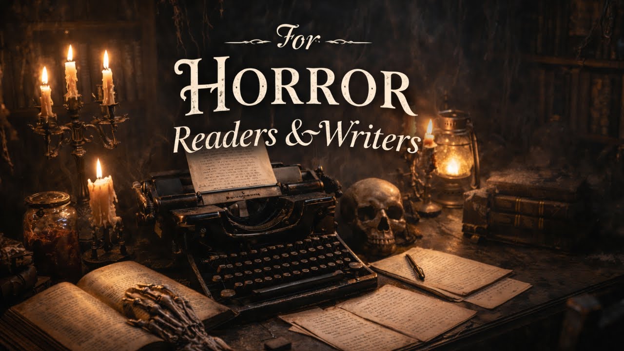 For Horror Readers & Writers | Dark Study Ambience ✒️🕯️