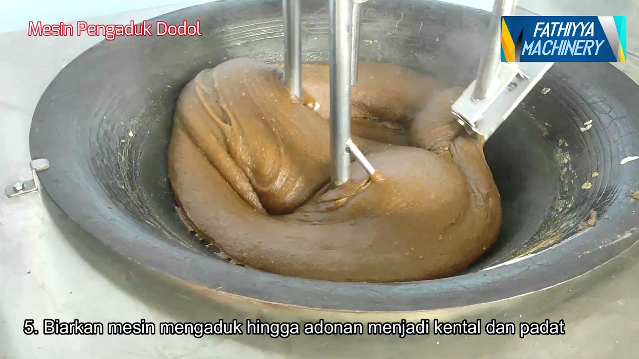 Cara Membuat Galamai/Dodol dengan Mesin Pengaduk Dodol Presco