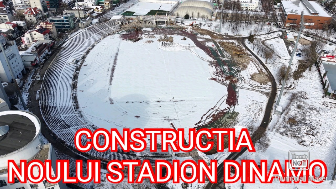 [03 FEB 2026] CONSTRUCTIA NOULUI STADION DINAMO BUCURESTI!! 4K. #003