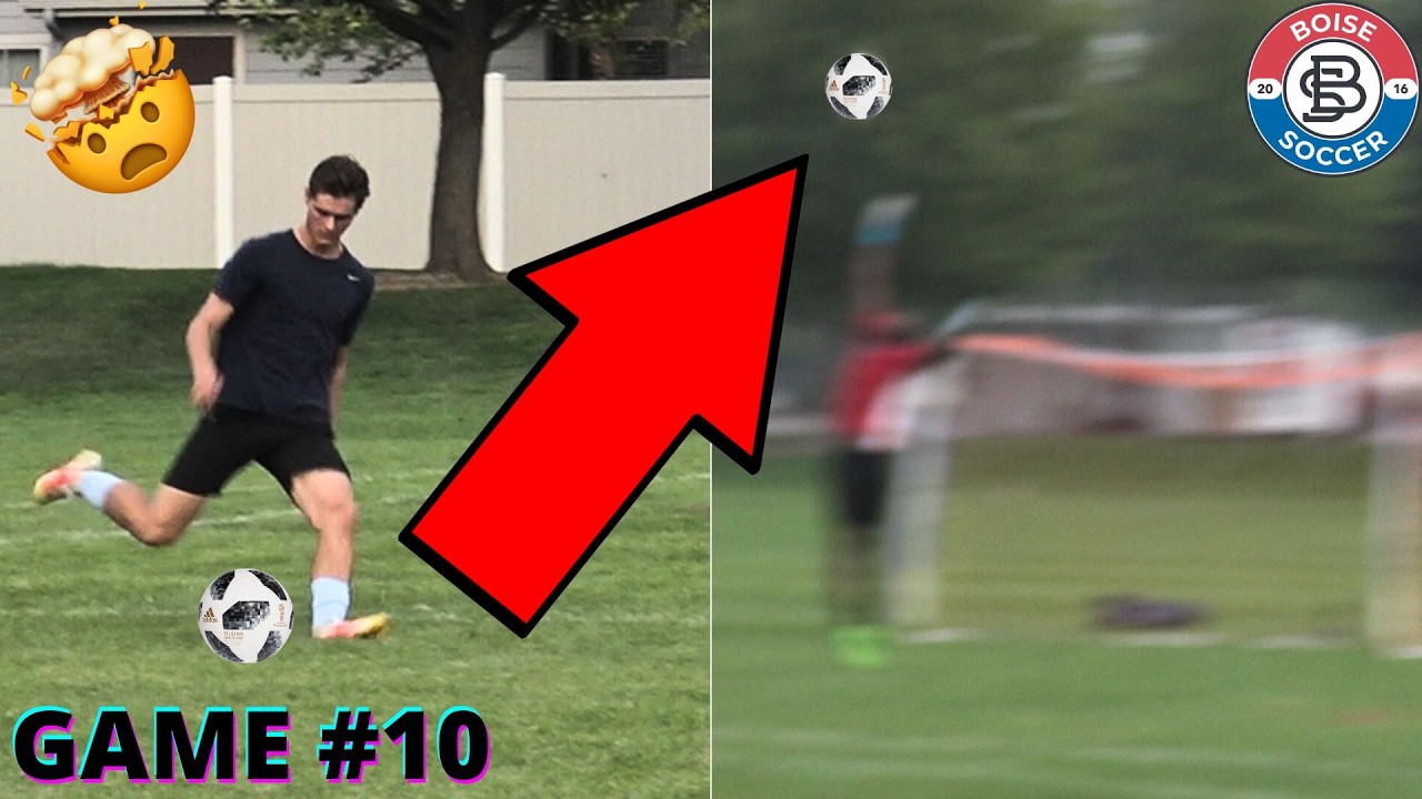 Most Unreal Amateur Long‑Range Goal Ever? | RED VS BLUE FOOTBALL MATCH HIGHLIGHTS. Game#10 S#5