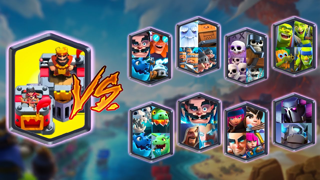 KING TOWER TEAM VS ALL TEAMS 2020 [UPDATED] | Clash Royale