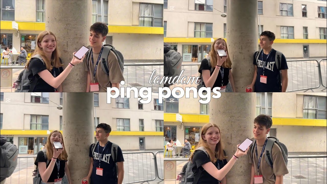 alguna vez vieron ping pongs en londres? parte2