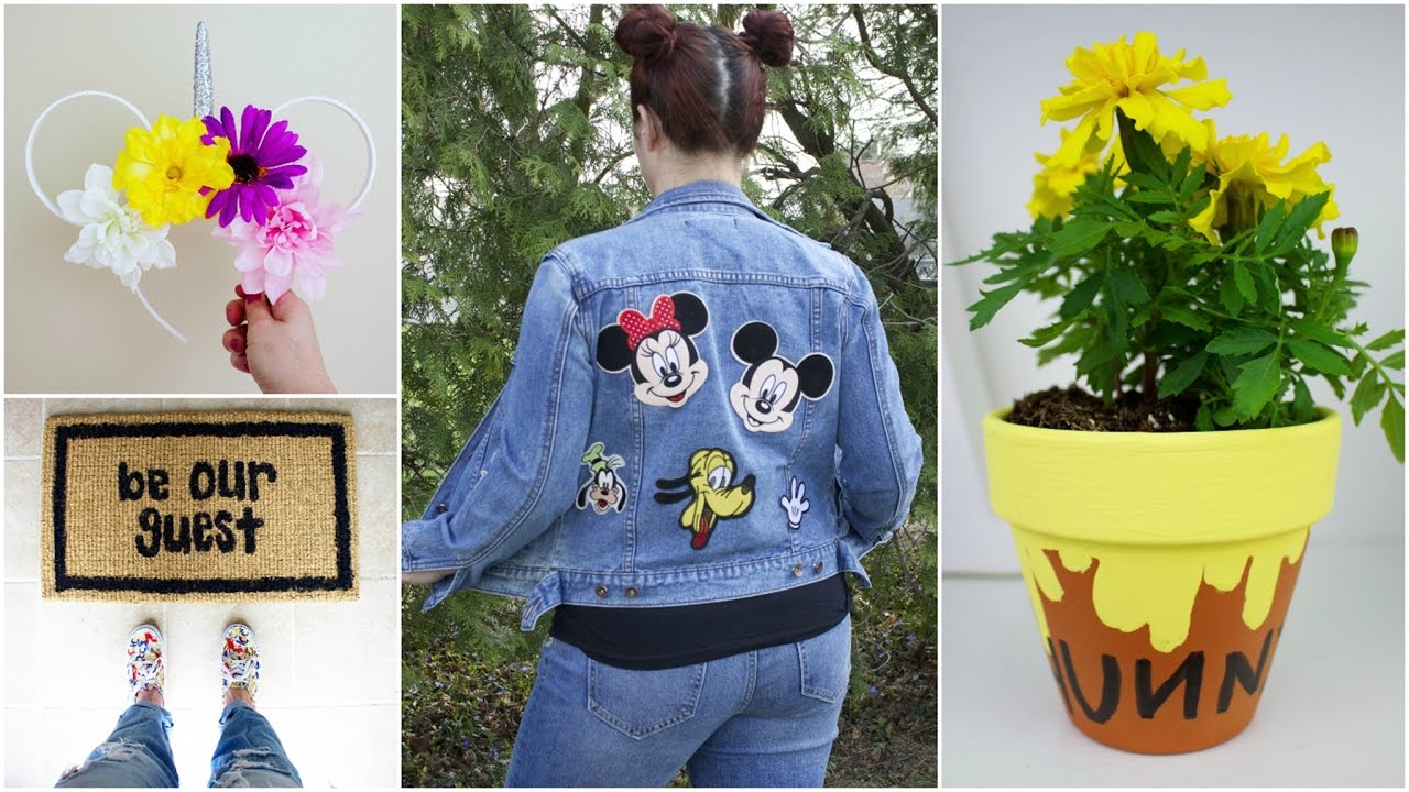 CHEAP & EASY DISNEY DIY CRAFTS #7 | PINTEREST INSPIRED