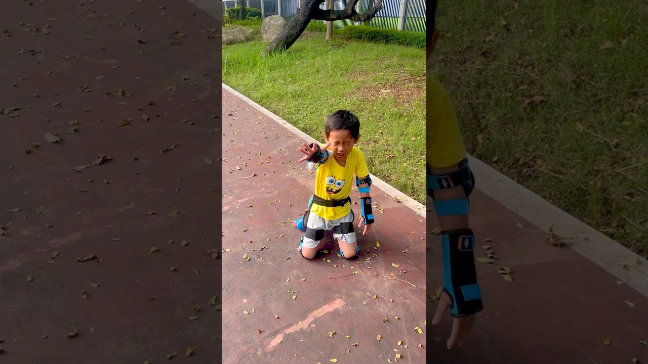 Keizo ditinggal sendirian karena ga mau turun pakai sepatu roda⁉️