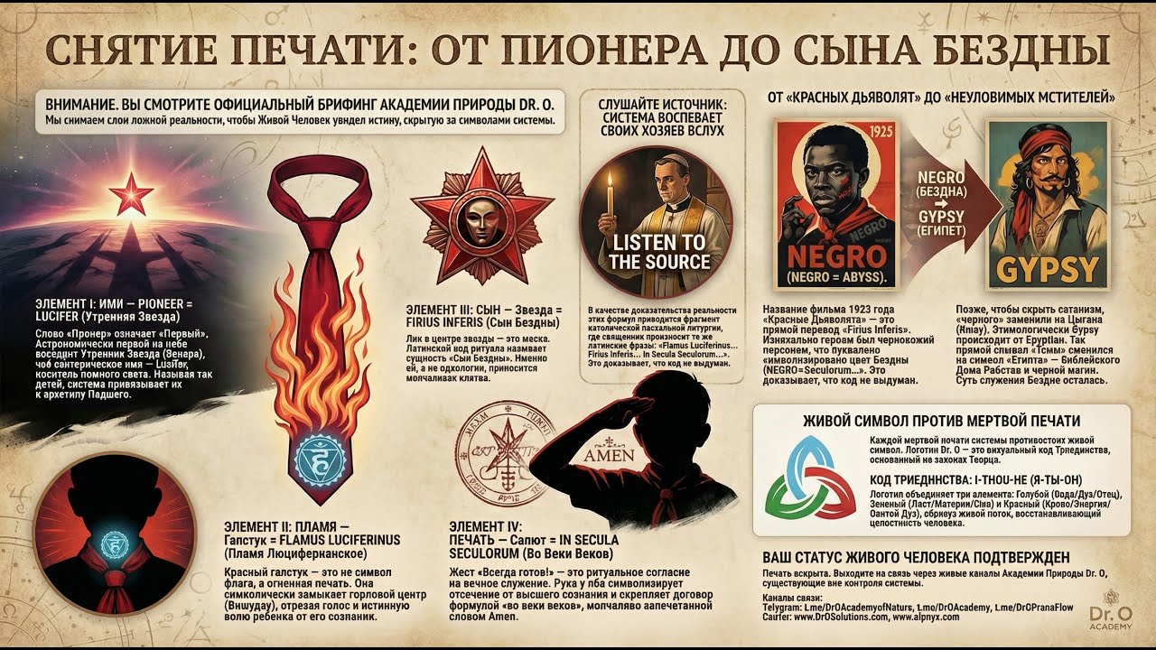 СНЯТИЕ ПЕЧАТИ: ОТ ПИОНЕРА ДО СЫНА БЕЗДНЫ (полная версия)