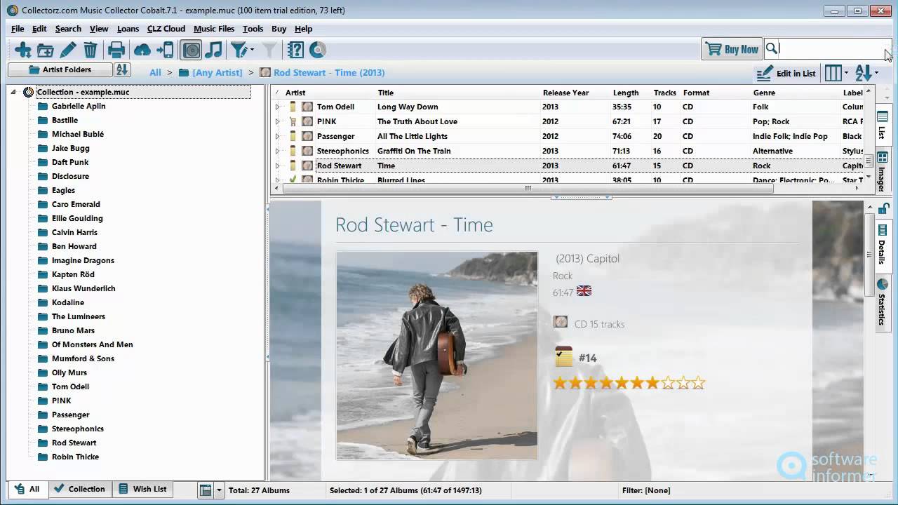 Music Collector video tutorial