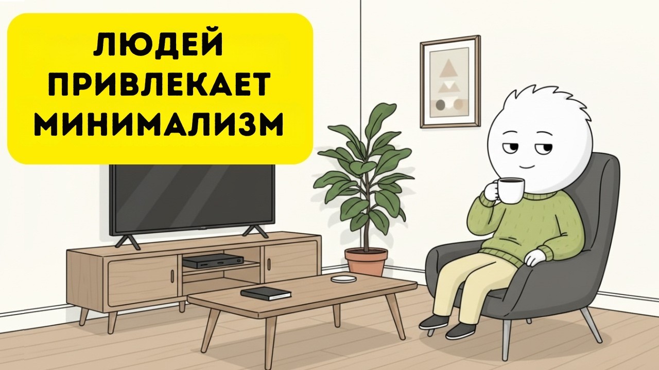 Психология людей, которых привлекает минимализм