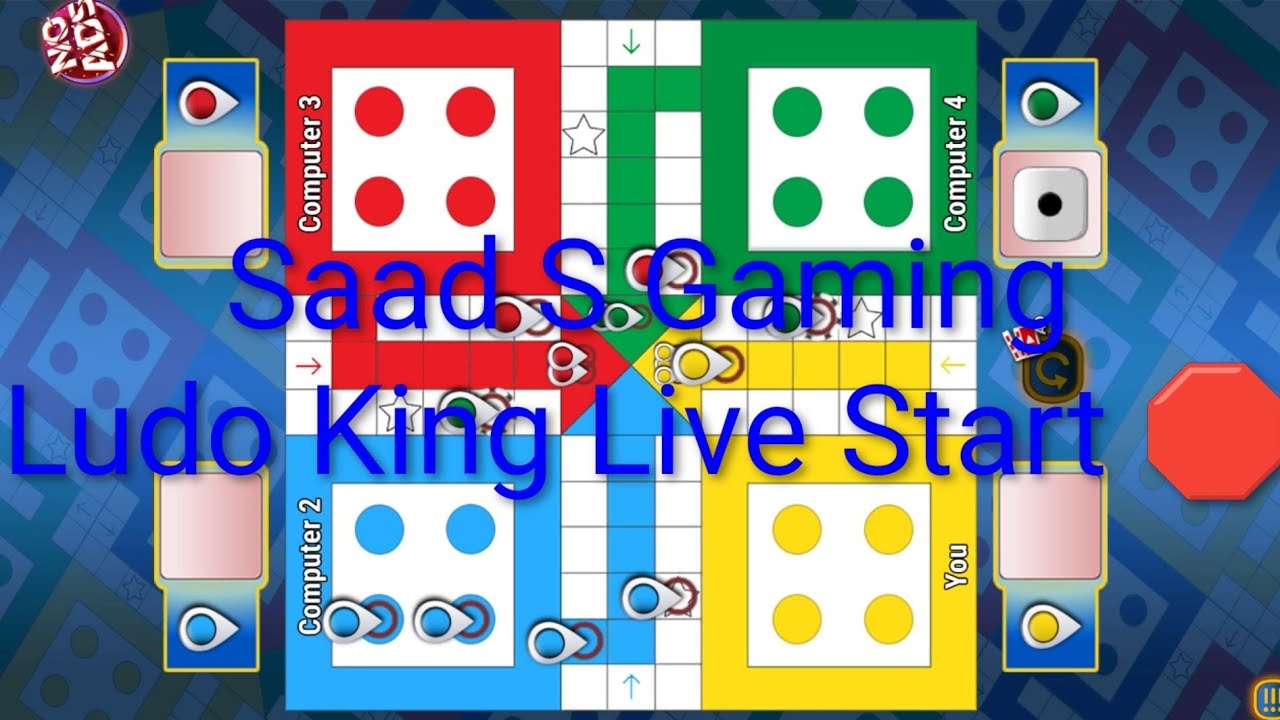 @SaadSGaming Live Streams 🛑 How To Win Ludo King Tricks & Tips Ludo King 4 Gameplay