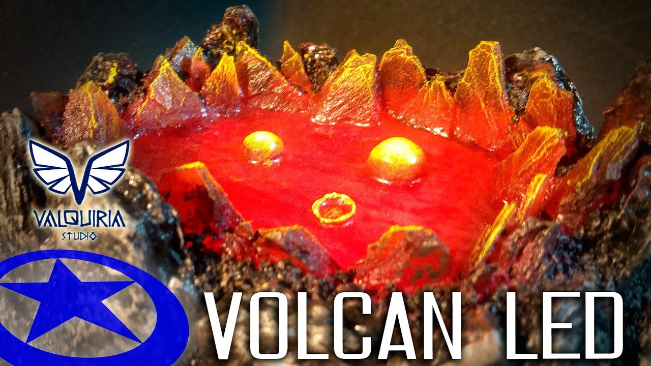VOLCÁN LED + Sorteo Valquiria Studio