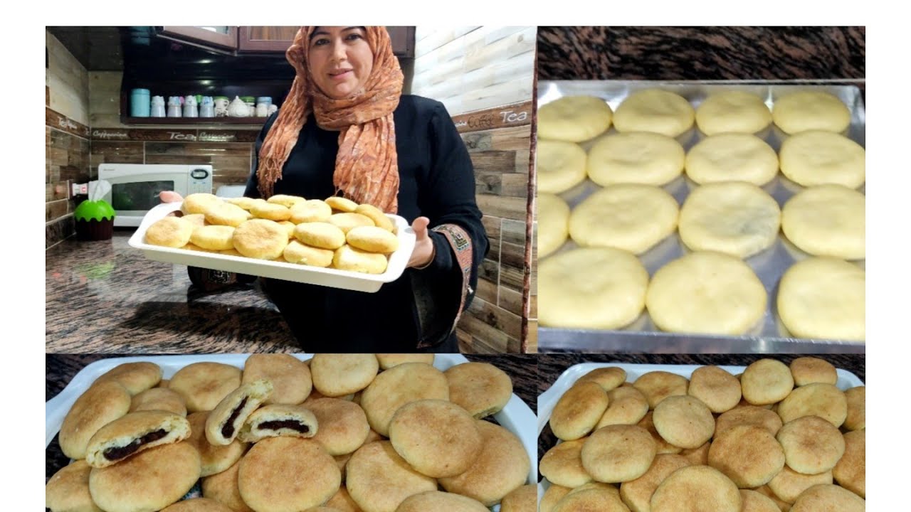 اعملي خمسين قرصه بالعجوه في أقل من ساعة وبكيلو دقيق من جمالها اتحداكي هتعمليها حالا