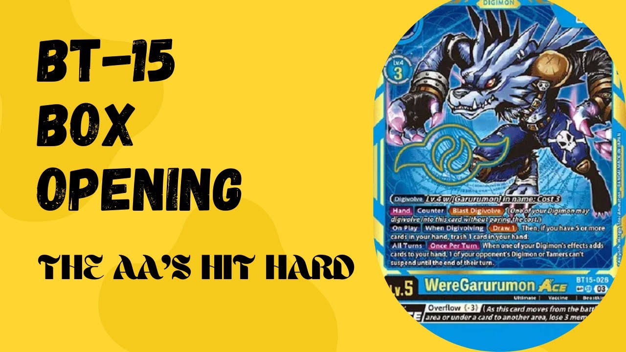 Digimon TCG. Exceed Apocalypse Box Opening.