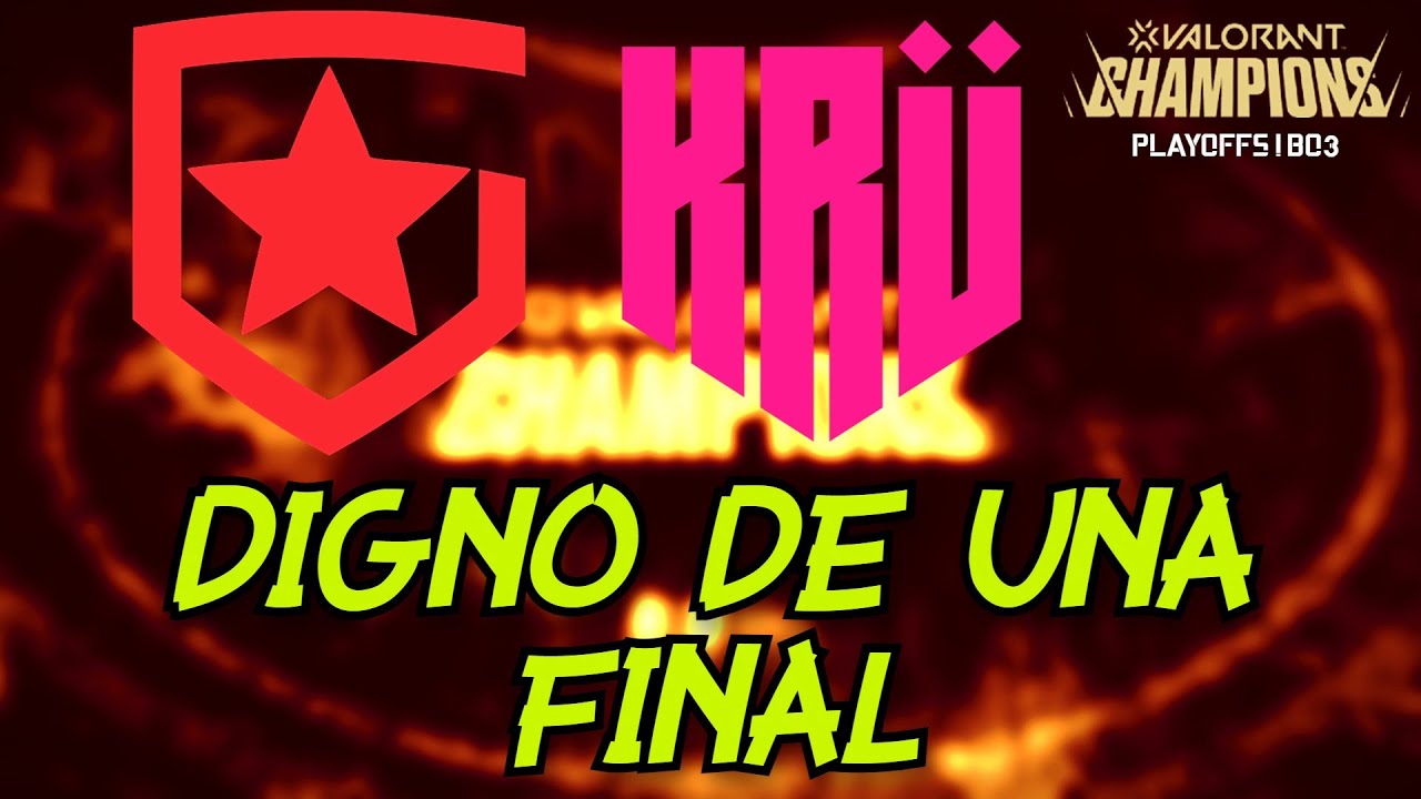 LAS EMOCIONES A TOPE | GAMBIT vs KRÜ ESPORTS | [ESP] SEMIFINALES #VALORANTChampions 2021