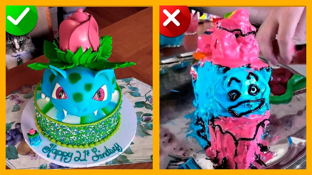 Los 15 PEORES PASTELES DE POKEMON