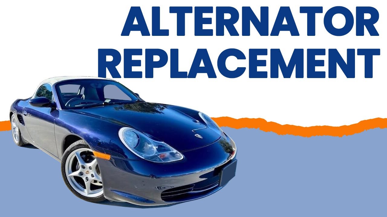 Porsche Boxster 986 Alternator Replacement