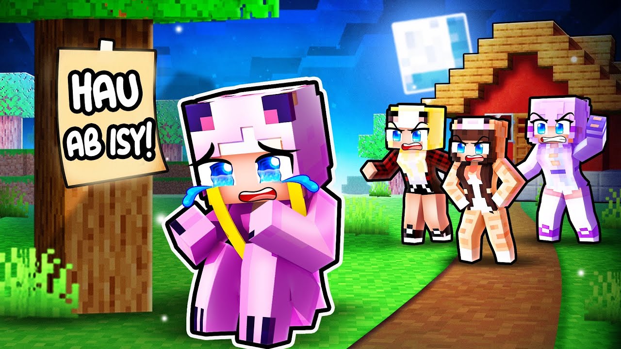 Die PRANK SISTERS SCHMEIßEN mich RAUS! 🌸 Minecraft