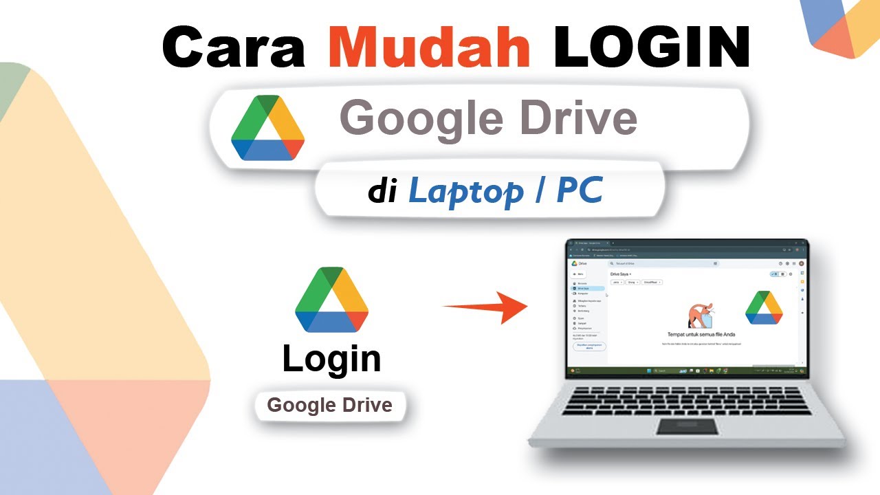 ✅ How to Login to Google Drive on a Laptop / PC