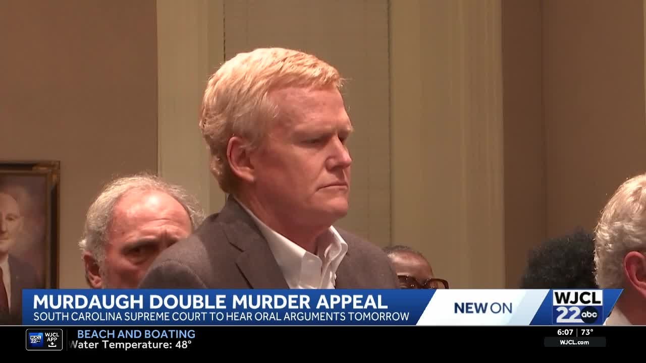 South Carolina Supreme Court to hear Alex Murdaugh's appeal Wednesday