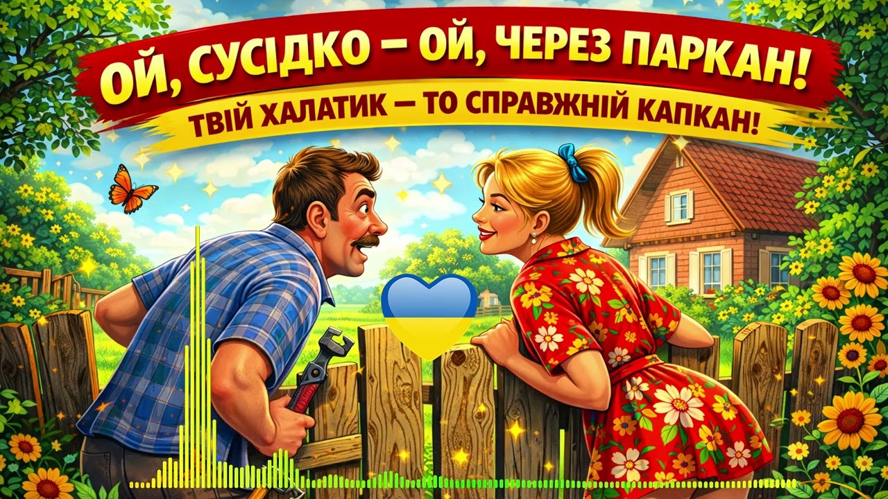 ХАЛАТИК-КАПКАН! 😂 Весільний хіт про те, як сусіди диван лагодили — UkrVibe V&D Music