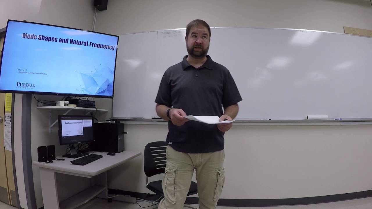 MET 411 Natural Frequency and Mode Shape